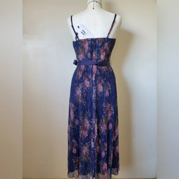 Forever Unique Glistening to Floral Dreams Midi Dress - Picture 7 of 13